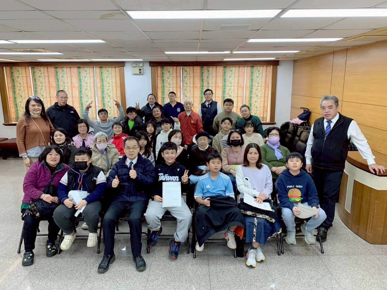 得少頒獎聚會 海山大區